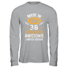 Vintage Made In 1987 38 Years Old 38th Birthday Men Women Shirt & Hoodie | teecentury