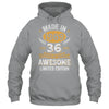 Vintage Made In 1989 36 Years Old 36th Birthday Men Women Shirt & Hoodie | teecentury