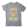 Vintage Made In 1990 35 Years Old 35th Birthday Men Women Shirt & Hoodie | teecentury