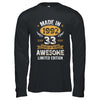 Vintage Made In 1992 33 Years Old 33rd Birthday Men Women Shirt & Hoodie | teecentury