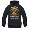 Vintage Made In 1995 30 Years Old 30th Birthday Men Women Shirt & Hoodie | teecentury