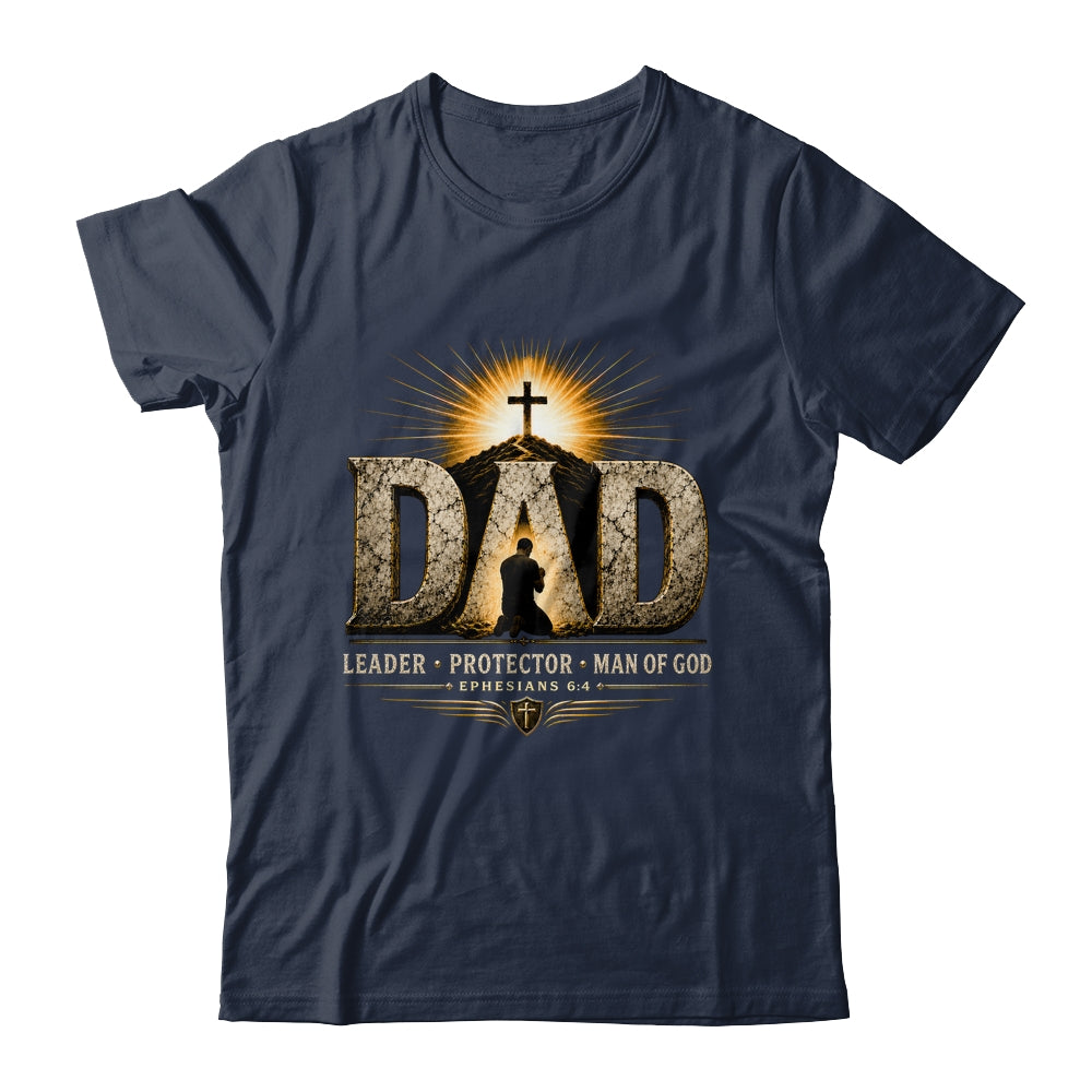 Vintage Man Of God Husband Dad Christian Dad Father'S Day Shirt & Hoodie | teecentury