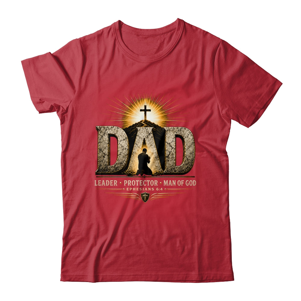 Vintage Man Of God Husband Dad Christian Dad Father'S Day Shirt & Hoodie | teecentury