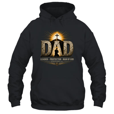 Vintage Man Of God Husband Dad Christian Dad Father'S Day Shirt & Hoodie | teecentury