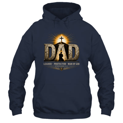 Vintage Man Of God Husband Dad Christian Dad Father'S Day Shirt & Hoodie | teecentury