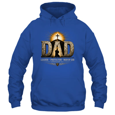 Vintage Man Of God Husband Dad Christian Dad Father'S Day Shirt & Hoodie | teecentury