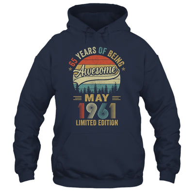 Vintage May 1961 65 Years Old 65th Birthday Men Women Shirt & Hoodie | teecentury