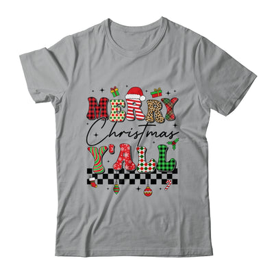 Vintage Merry Christmas Y'all Retro Christmas Women Girls Shirt & Sweatshirt | teecentury