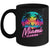 Vintage Miami Beach Retro City Florida Vacation Sunset Mug | teecentury