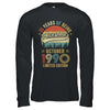 Vintage October 1990 35 Year Old 35th Birthday Men Women Shirt & Hoodie | teecentury
