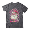 Vintage Pink Santa Claus Pink Christmas Vibes Xmas Women Shirt & Sweatshirt | teecentury
