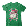 Vintage Pink Santa Claus Pink Christmas Vibes Xmas Women Shirt & Sweatshirt | teecentury