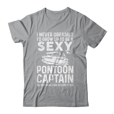 Vintage Pontoon Captain For Men Women Funny Pontoon Queen Shirt & Tank Top | teecentury