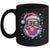 Vintage Retro Santa Christmas Bubble Gum Pink Sunglasses Mug | teecentury
