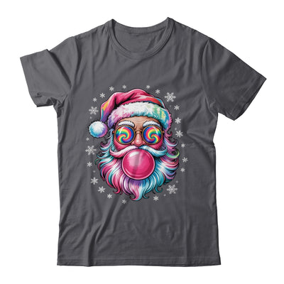 Vintage Retro Santa Christmas Bubble Gum Pink Sunglasses Shirt & Sweatshirt | teecentury