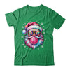 Vintage Retro Santa Christmas Bubble Gum Pink Sunglasses Shirt & Sweatshirt | teecentury