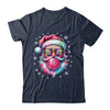 Vintage Retro Santa Christmas Bubble Gum Pink Sunglasses Shirt & Sweatshirt | teecentury