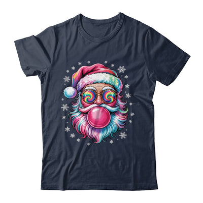 Vintage Retro Santa Christmas Bubble Gum Pink Sunglasses Shirt & Sweatshirt | teecentury