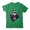 Vintage Rock & Roll Christmas Santa Claus Men Rock Guitar Shirt & Sweatshirt | teecentury
