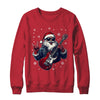 Vintage Rock & Roll Christmas Santa Claus Men Rock Guitar Shirt & Sweatshirt | teecentury
