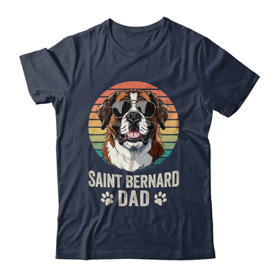 Vintage Saint Bernard Dad For Fathers Day Dog Lover Funny Shirt & Hoodie | teecentury