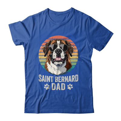 Vintage Saint Bernard Dad For Fathers Day Dog Lover Funny Shirt & Hoodie | teecentury