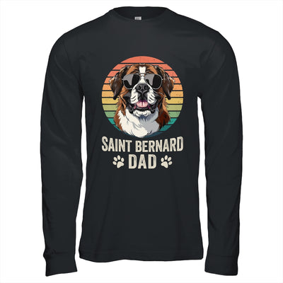 Vintage Saint Bernard Dad For Fathers Day Dog Lover Funny Shirt & Hoodie | teecentury
