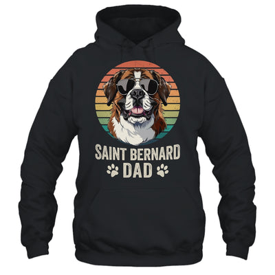 Vintage Saint Bernard Dad For Fathers Day Dog Lover Funny Shirt & Hoodie | teecentury