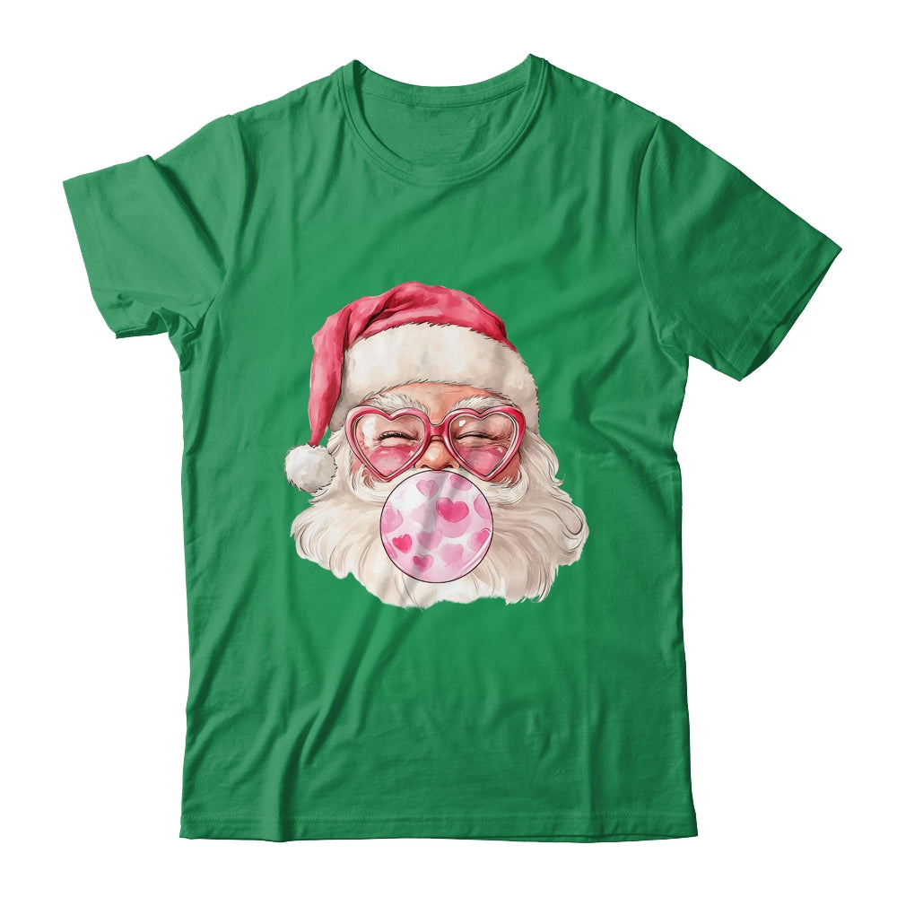 Vintage Santa Coquette Christmas Designs Holidays Pink Girl Shirt & Sweatshirt | teecentury