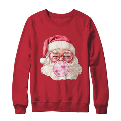 Vintage Santa Coquette Christmas Designs Holidays Pink Girl Shirt & Sweatshirt | teecentury