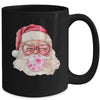 Vintage Santa Coquette Christmas Designs Holidays Pink Girl Mug | teecentury