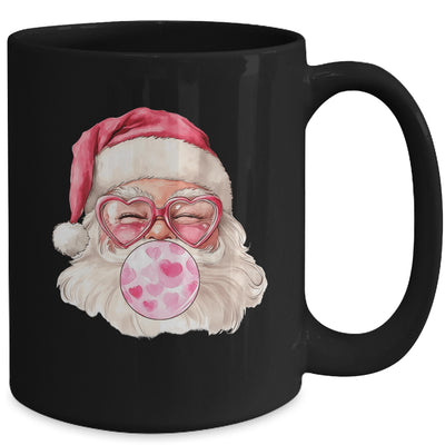 Vintage Santa Coquette Christmas Designs Holidays Pink Girl Mug | teecentury