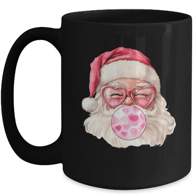 Vintage Santa Coquette Christmas Designs Holidays Pink Girl Mug | teecentury