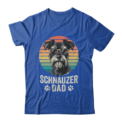 Vintage Schnauzer Dad For Fathers Day Dog Lover Funny Shirt & Hoodie | teecentury