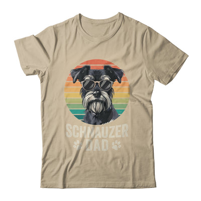 Vintage Schnauzer Dad For Fathers Day Dog Lover Funny Shirt & Hoodie | teecentury