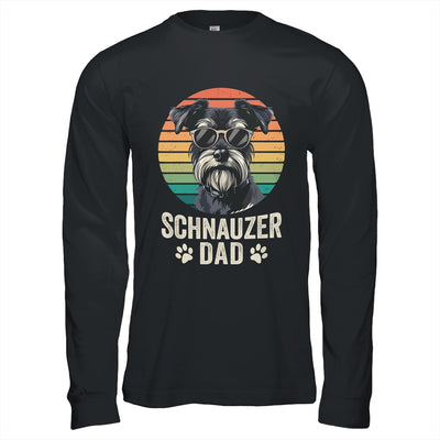 Vintage Schnauzer Dad For Fathers Day Dog Lover Funny Shirt & Hoodie | teecentury