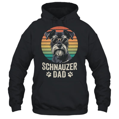 Vintage Schnauzer Dad For Fathers Day Dog Lover Funny Shirt & Hoodie | teecentury