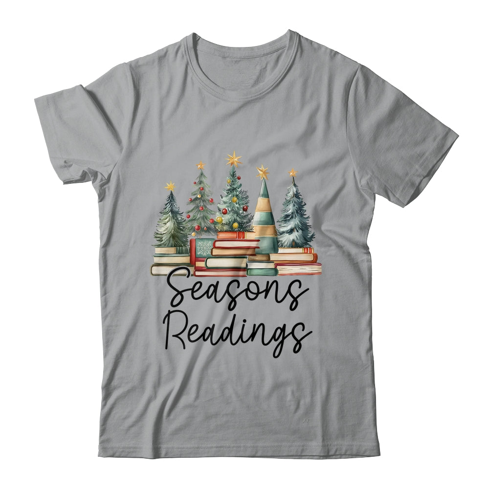 Vintage Seasons Readings All Booked For Christmas Books Club Shirt & Sweatshirt | teecentury