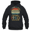 Vintage September 1950 75 Year Old 75th Birthday Men Women Shirt & Hoodie | teecentury