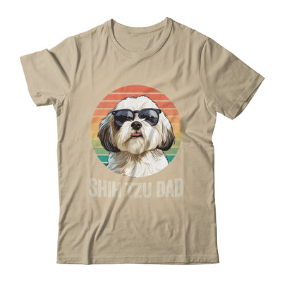 Vintage Shih Tzu Dad For Fathers Day Dog Lover Funny Shirt & Hoodie | teecentury