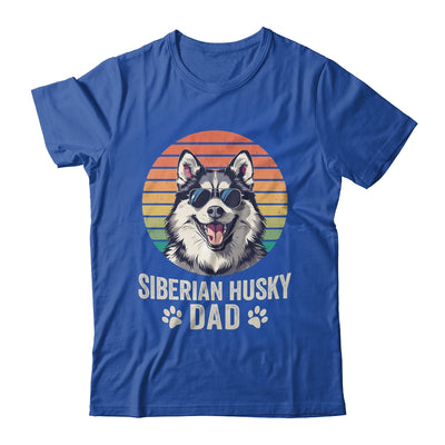 Vintage Siberian Husky Dad For Fathers Day Dog Lover Funny Shirt & Hoodie | teecentury