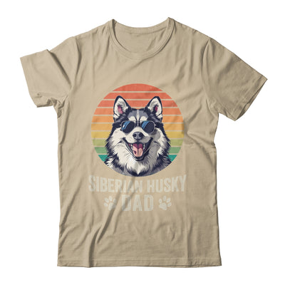 Vintage Siberian Husky Dad For Fathers Day Dog Lover Funny Shirt & Hoodie | teecentury