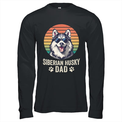 Vintage Siberian Husky Dad For Fathers Day Dog Lover Funny Shirt & Hoodie | teecentury