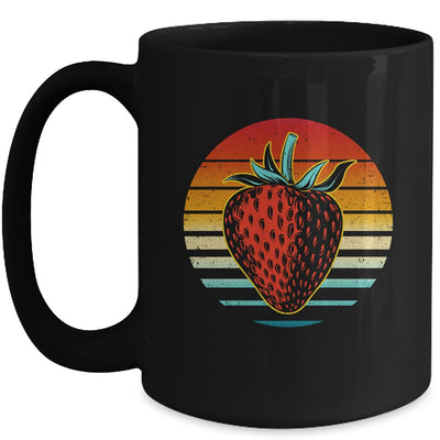 Vintage Strawberry Fruit Festival Distressed Retro 70s Mug | teecentury