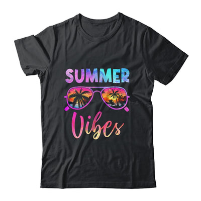 Vintage Summer Vibes Sunglasses Beach Family Vacation Trip Shirt & Tank Top | teecentury
