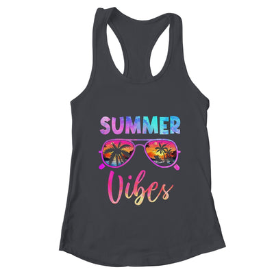 Vintage Summer Vibes Sunglasses Beach Family Vacation Trip Shirt & Tank Top | teecentury