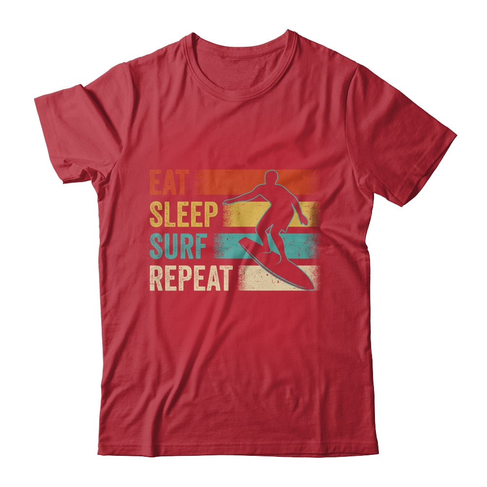 Vintage Surf Design For Men Women Surfing Surfboard Surfer Shirt & Hoodie | teecentury