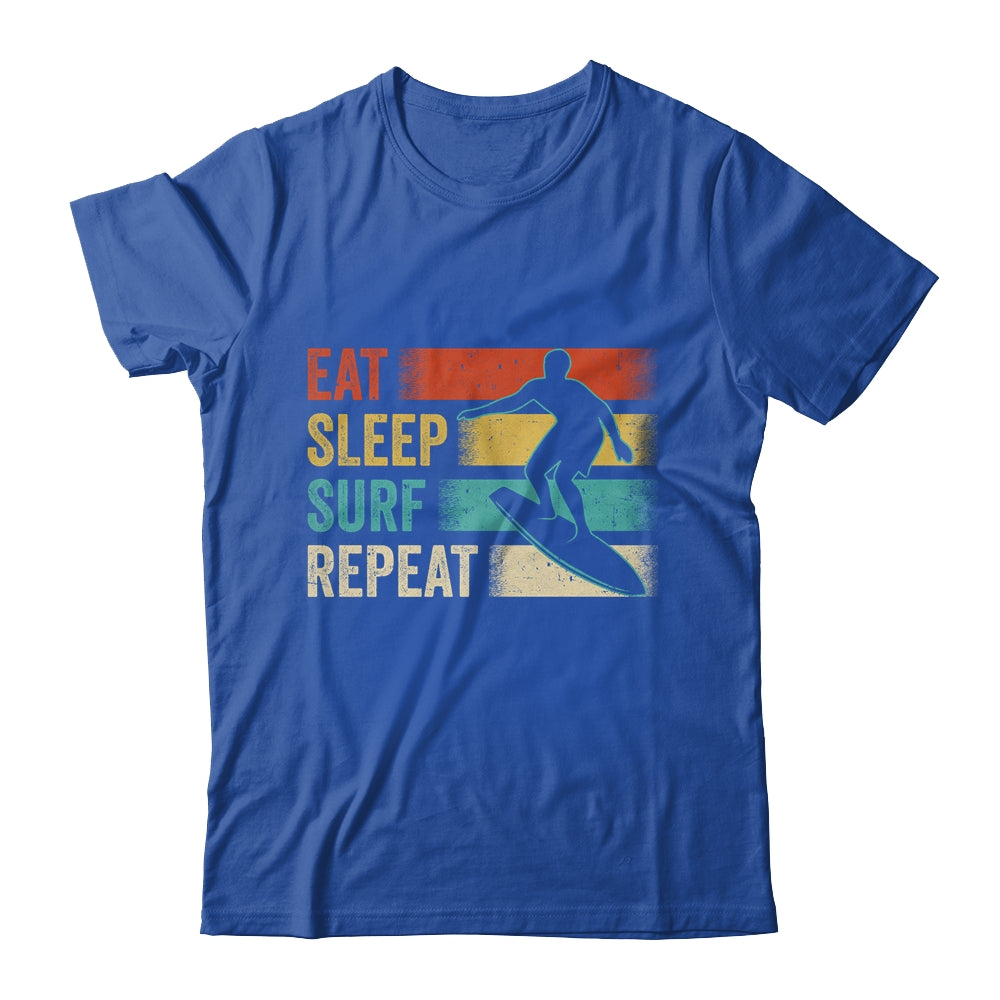 Vintage Surf Design For Men Women Surfing Surfboard Surfer Shirt & Hoodie | teecentury