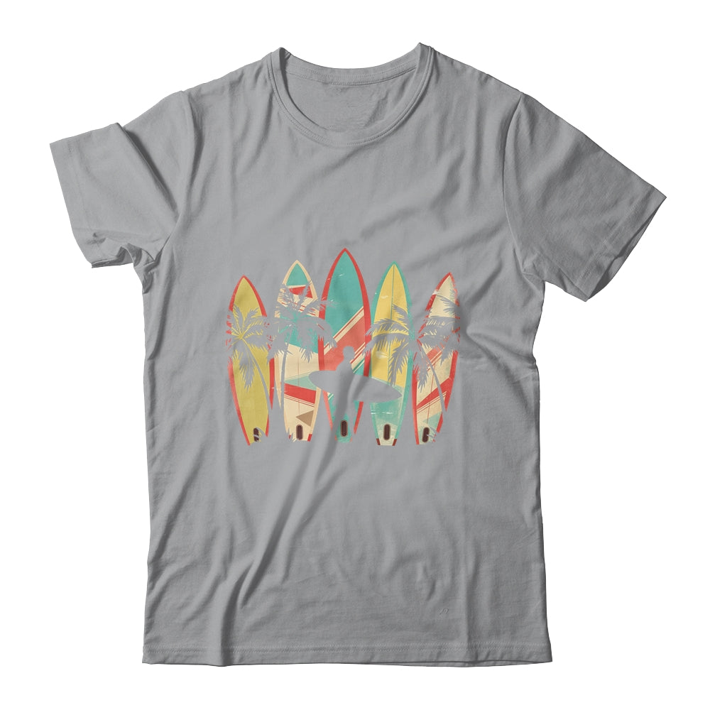 Vintage Surfer Surfing Beach Surf Surfboard For Men Women Shirt & Hoodie | teecentury
