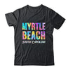 Vintage Tie Dye Myrtle Beach South Carolina Womens Souvenir Shirt & Tank Top | teecentury